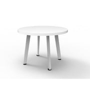 Rapidline Eternity Coffee Table T600 (Round) Natural White White Satin