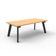 Rapidline Eternity Coffee Table T126 (Rectangle) Beech Black Satin