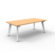 Rapidline Eternity Coffee Table T126 (Rectangle) Beech White Satin