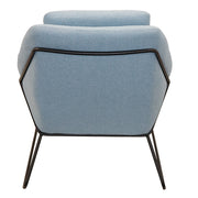 Rapidline Lounge Arm Reception or Visitor Chair With Fabric Upholstrey