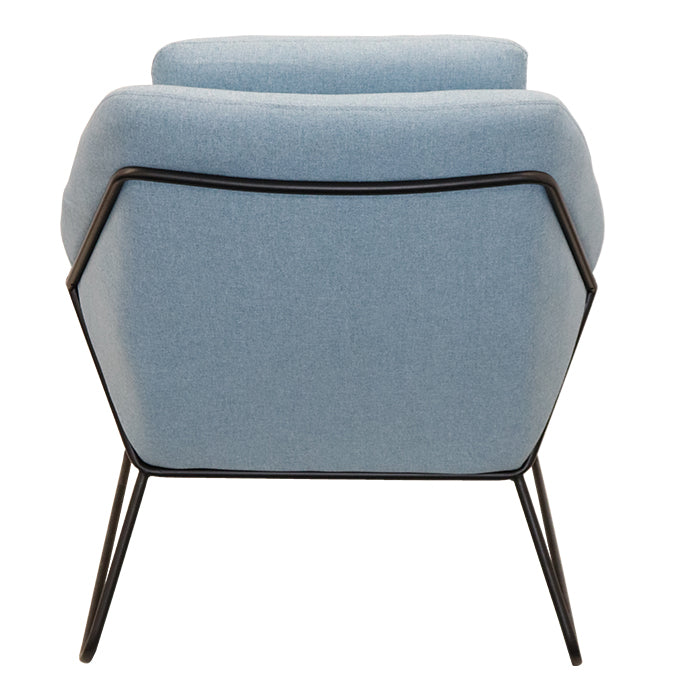 Rapidline Lounge Arm Reception or Visitor Chair With Fabric Upholstrey