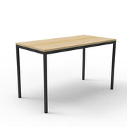 Rapidline Steel Frame Meeting Table Natural Oak