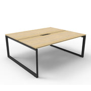 Rapidline Deluxe Loop Leg Double No Screen Natural Oak Black