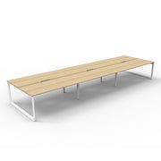 Rapidline Deluxe Loop Leg Double No Screen Natural Oak White