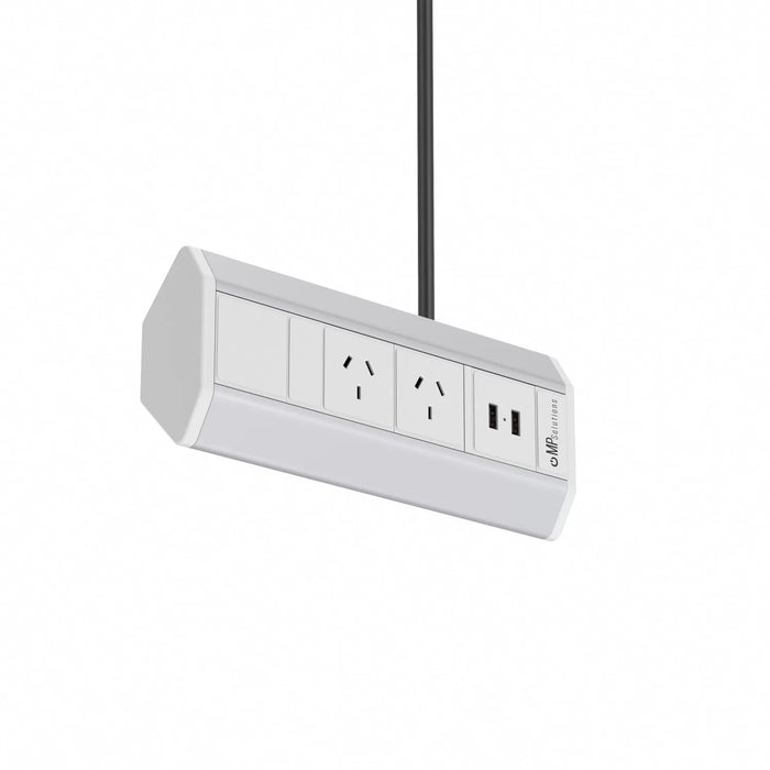 Corner Power Outlet System w/USB