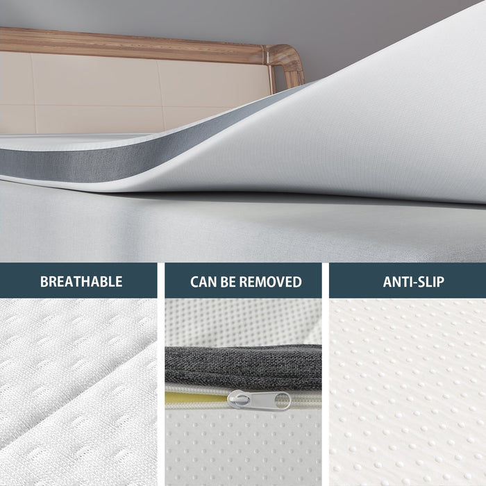 Orthopedic Gel Infused Foam Mattress Topper