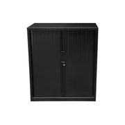Rapidline GO Tambour Door 1200mm Wide Cupboard Without Shelves 1016mm Black