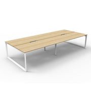 Rapidline Deluxe Loop Leg Double No Screen Natural Oak White