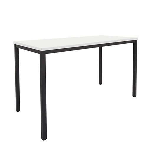 Rapidline Steel Frame Meeting Table Natural White